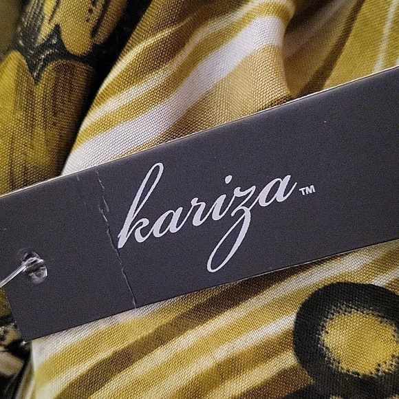 Kariza Olive Floral Wrap Interchangeable Cover-up Festival Skirt - Picture 12 of 12